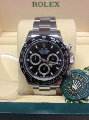 Rolex replica Daytona 116500LN Black Dial Ceramic Bezel orologio replica R3-001